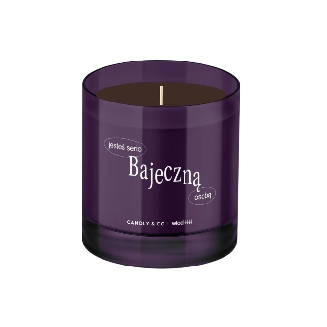 Świece zapachowe Candle Jesteś serio bajeczną osobą 210 g