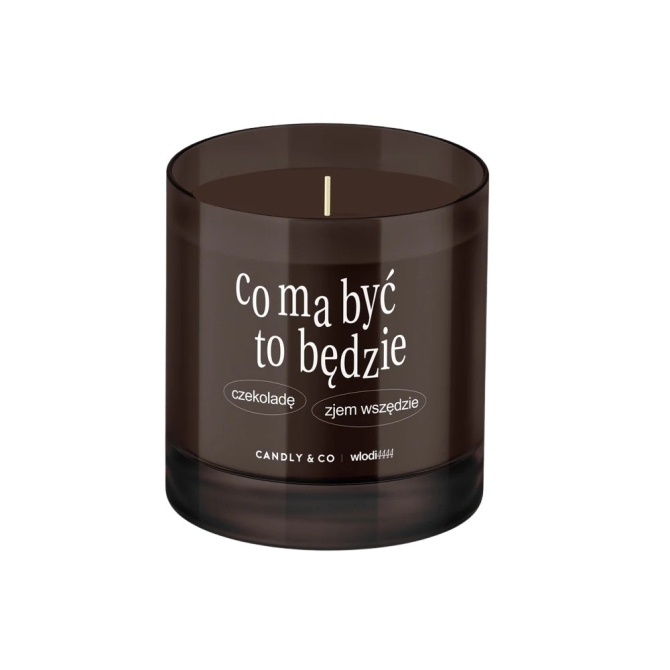 Świece zapachowe Candle Co ma być to będzie, czekoladę zjem wszędzie 210 g
