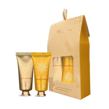 Zestawy kosmetyków damskich Orange Cinnamon & Sandalwood Hand Cream Set 