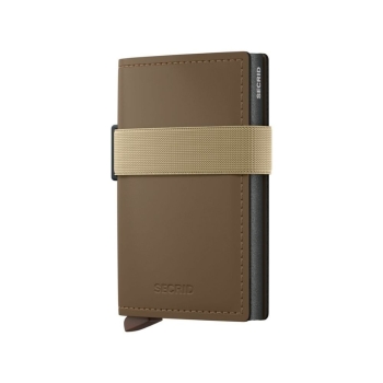 Portfele Bandwallet Matte Earth Beige Earth Beige