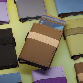 Portfele Bandwallet Matte Earth Beige Earth Beige