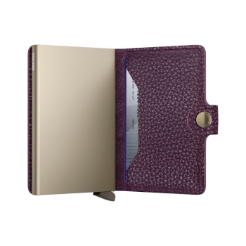 Portfele Miniwallet Pebble Grape Grape