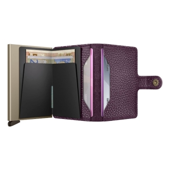 Portfele Miniwallet Pebble Grape Grape