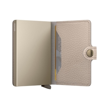 Portfele Miniwallet Pebble Latte Latte