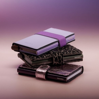 Portfele Bandwallet Matte Lilac Violet Lilac Violet