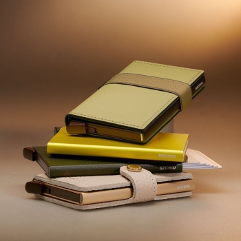 Portfele Bandwallet Matte Leaf Khaki Leaf Khaki