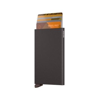 Portfele RFID Cardprotector Powder Brown Brown