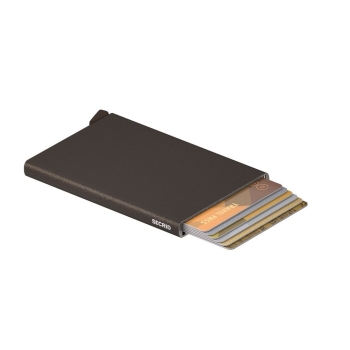 Portfele RFID Cardprotector Powder Brown Brown