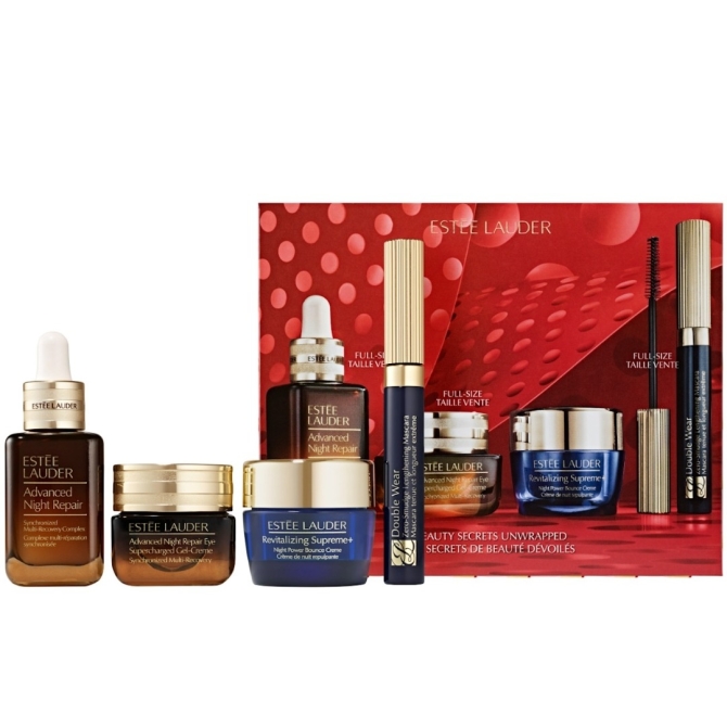 Zestaw do pielęgnacji twarzy dla niej Holiday The Lift And Firm Routine Gift Set 