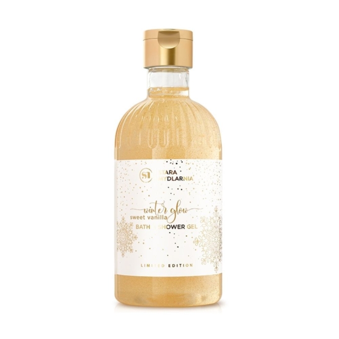 Żele i pianki pod prysznic Winter Glow Sweet Vanilla Bath & Shower Gel 400 ml