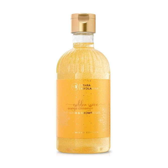 Żele i pianki pod prysznic Golden Spice Orange & Cinnamon Bath & Shower Gel 400 ml