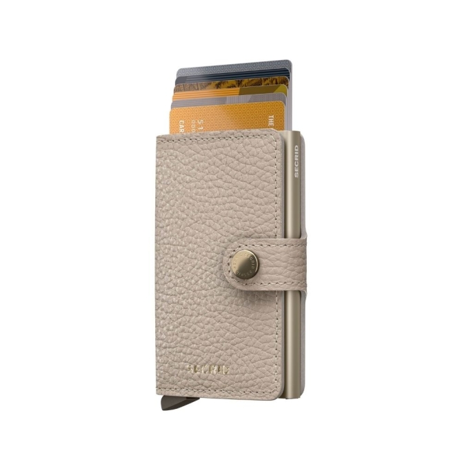 Portfele Miniwallet Pebble Latte Latte