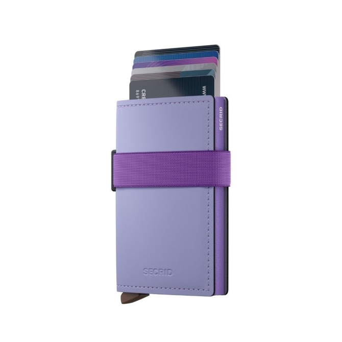 Portfele Bandwallet Matte Lilac Violet Lilac Violet