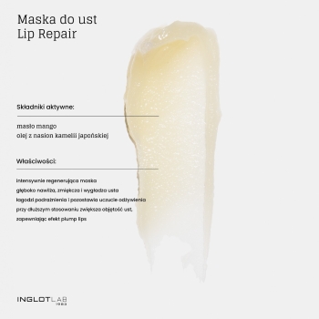Balsamy do ust Maska Do Ust Lip Repair Inglot Lab 4 g