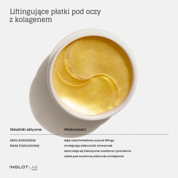 Płatki pod oczy Liftingujące Płatki Pod Oczy z Kolagenem LAB 95 g