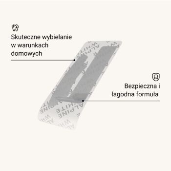 Higiena jamy ustnej Whitening Strips Sensitive 