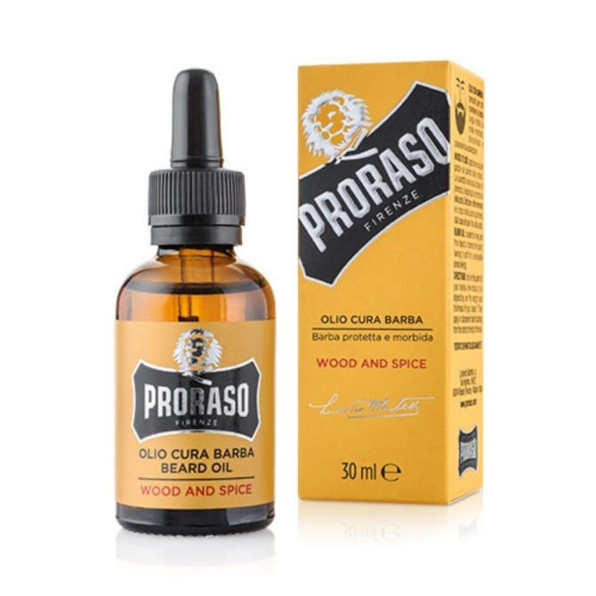 Pielęgnacja brody Beard Oil Wood and Spice 30 ml