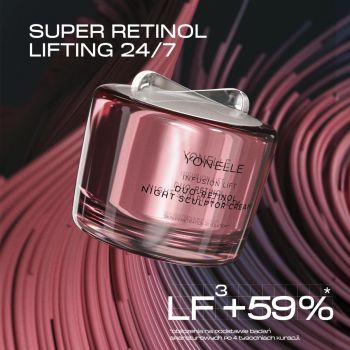 Kremy na noc INFUSION LIFT Duo-Retinol Night Sculptor Cream 55 ml