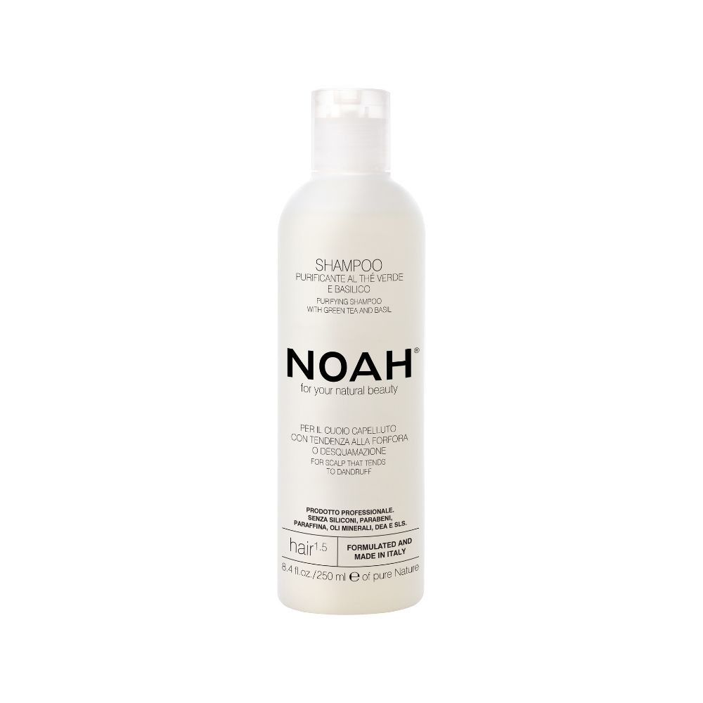 Noah 1.5 Purifying shampoo with green tea and basil — Inhaltsstoffe i ocena