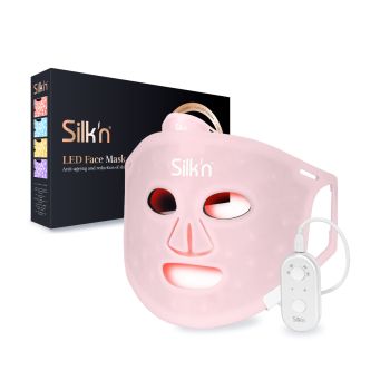 Maski LED Facial LED Mask 100 Maska LED Różowa na twarz 