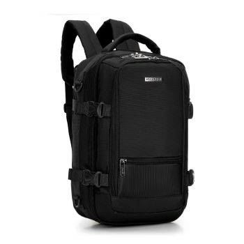 Plecaki Wielofunkcyjny Plecak Do Samolotu 2w1 Czarny 18 l