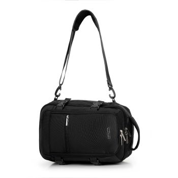 Plecaki Wielofunkcyjny Plecak Do Samolotu 2w1 Czarny 18 l