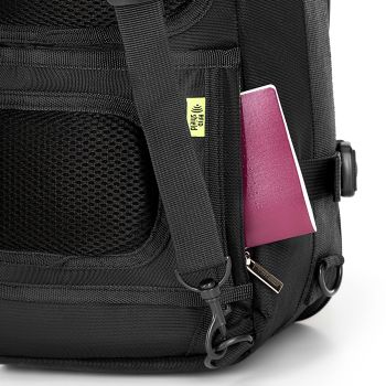 Plecaki Wielofunkcyjny Plecak Do Samolotu 2w1 Czarny 18 l