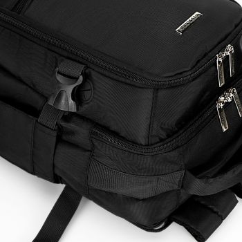 Plecaki Wielofunkcyjny Plecak Do Samolotu 2w1 Czarny 18 l