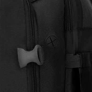 Plecaki Wielofunkcyjny Plecak Do Samolotu 2w1 Czarny 18 l