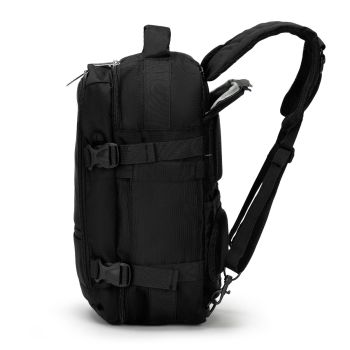Plecaki Wielofunkcyjny Plecak Do Samolotu 2w1 Czarny 18 l