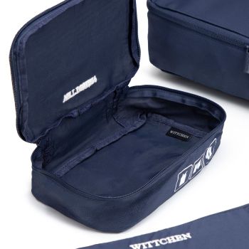 Torby Zestaw Organizerów Podróżnych Granatowy Granatowy