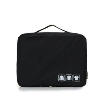 Torby Zestaw Organizerów Podróżnych Czarny Czarny 