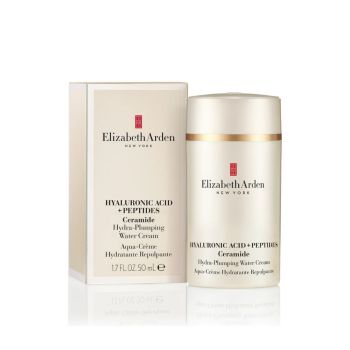 Kremy na dzień Hyaluronic Acid + Peptides Hydra-Plumping Water Cream 50 ml