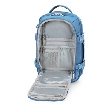 Plecaki Wielofunkcyjny Plecak Do Samolotu 2w1 Niebieski 18 l