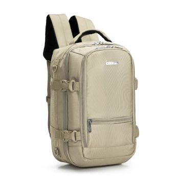 Plecaki Wielofunkcyjny Plecak Do Samolotu 2w1 Beżowy 18 l