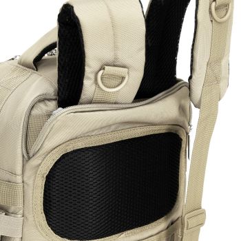 Plecaki Wielofunkcyjny Plecak Do Samolotu 2w1 Beżowy 18 l