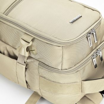 Plecaki Wielofunkcyjny Plecak Do Samolotu 2w1 Beżowy 18 l