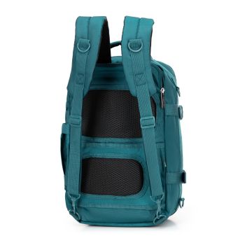 Plecaki Wittchen Wielofunkcyjny Plecak Do Samolotu 2w1 Morski 18 l