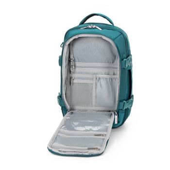 Plecaki Wittchen Wielofunkcyjny Plecak Do Samolotu 2w1 Morski 18 l