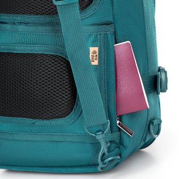 Plecaki Wittchen Wielofunkcyjny Plecak Do Samolotu 2w1 Morski 18 l