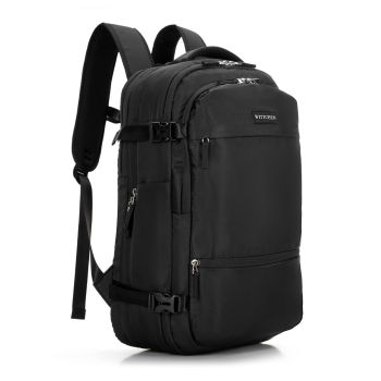 Plecaki Plecak Poszerzany Wielofunkcyjny Do Samolotu Czarny 32 l