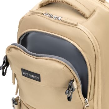 Plecaki Plecak Wielofunkcyjny Z Poszerzeniem Beżowy 24 l