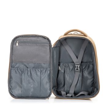 Plecaki Plecak Wielofunkcyjny Z Poszerzeniem Beżowy 24 l