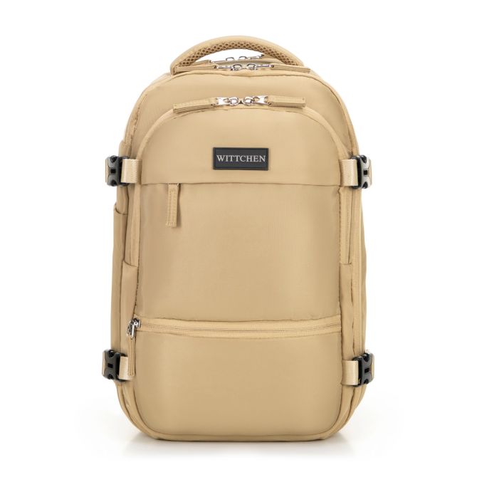 Plecaki Plecak Wielofunkcyjny Z Poszerzeniem Beżowy 24 l