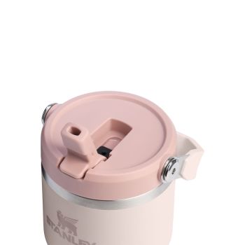 Kubki termiczne The IceFlow Flip Straw Rose Quartz 600 ml