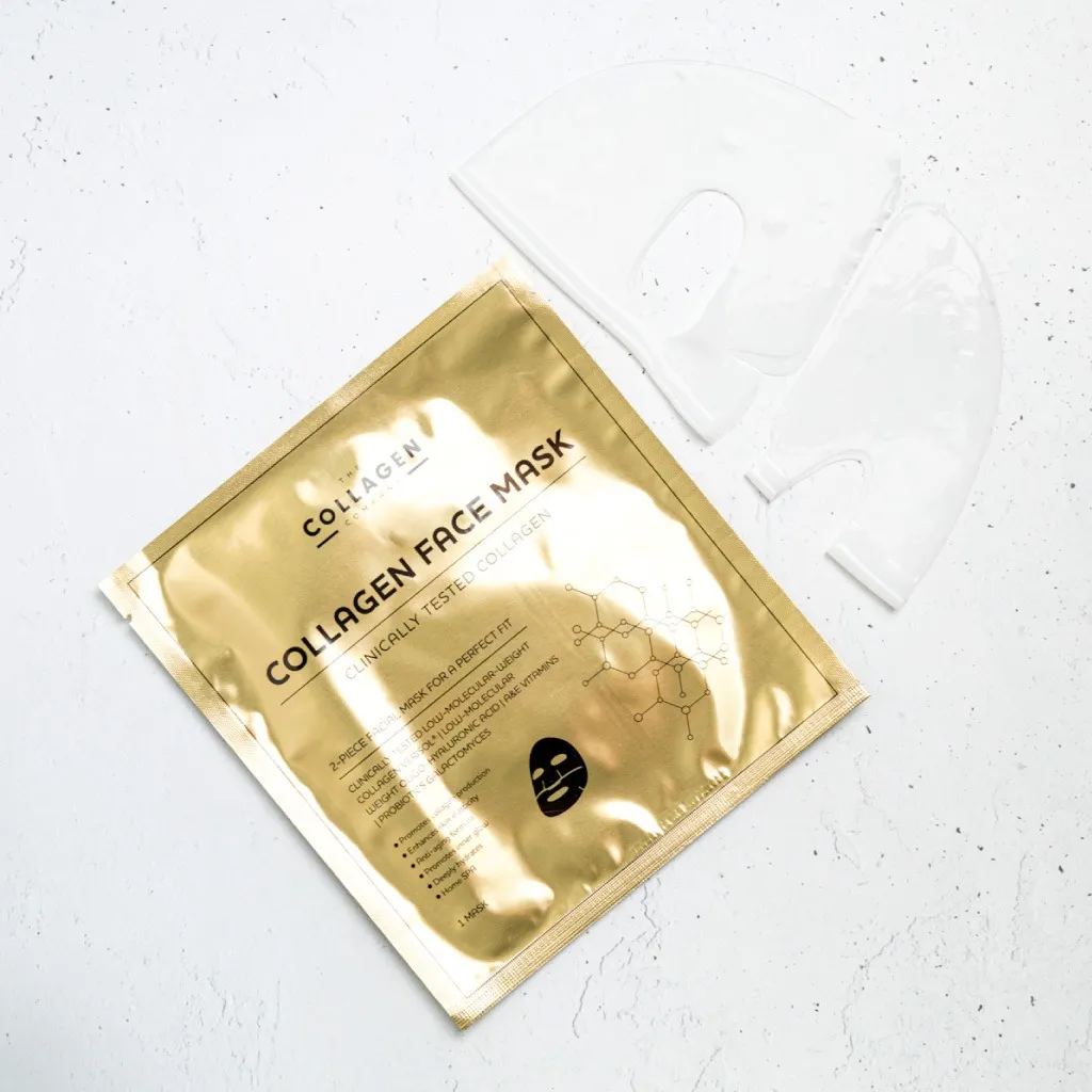 Тканевые маски для лица The Collagen Company, коллагеновые, увлажняющие, 5 шт — фото 3