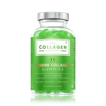 Skóra, włosy, paznokcie Żelki Z Kolagenem Morskim Kiwi 