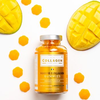 Skóra, włosy, paznokcie Żelki Z Kolagenem Morskim Mango 