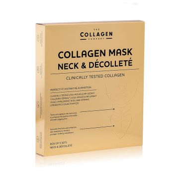 Maseczki w płachcie Maski Kolagenowe na Szyję i Dekolt 
