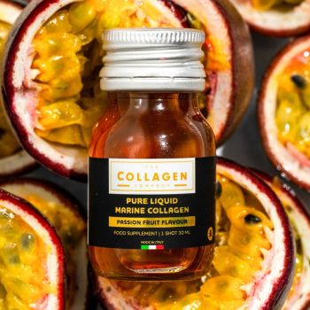 Skóra, włosy, paznokcie Płynny Kolagen Morski 10 000 mg Marakuja 